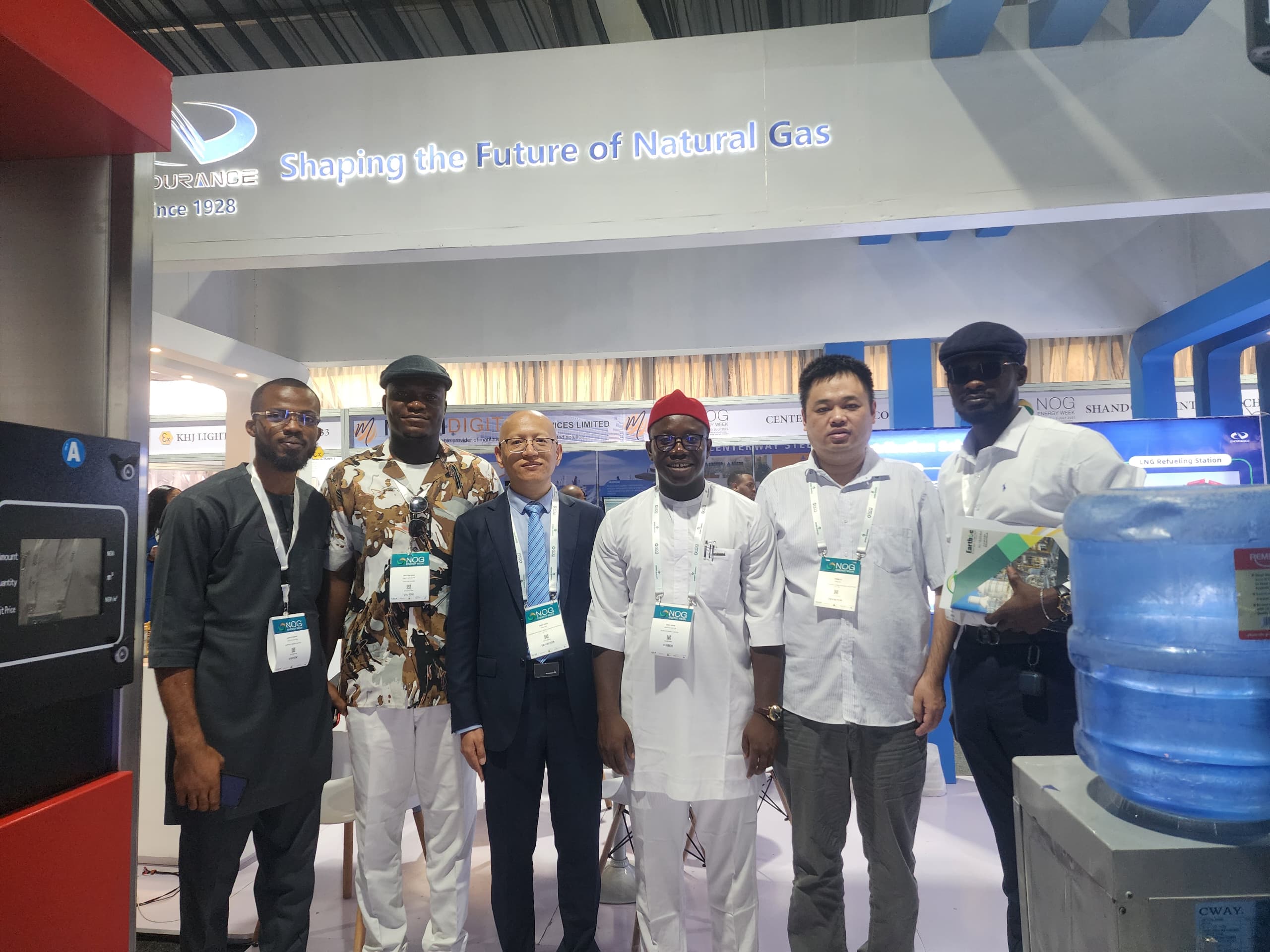 Earthoc Gas team with international technical partners at Nigeria Oil and Gas Energy Week